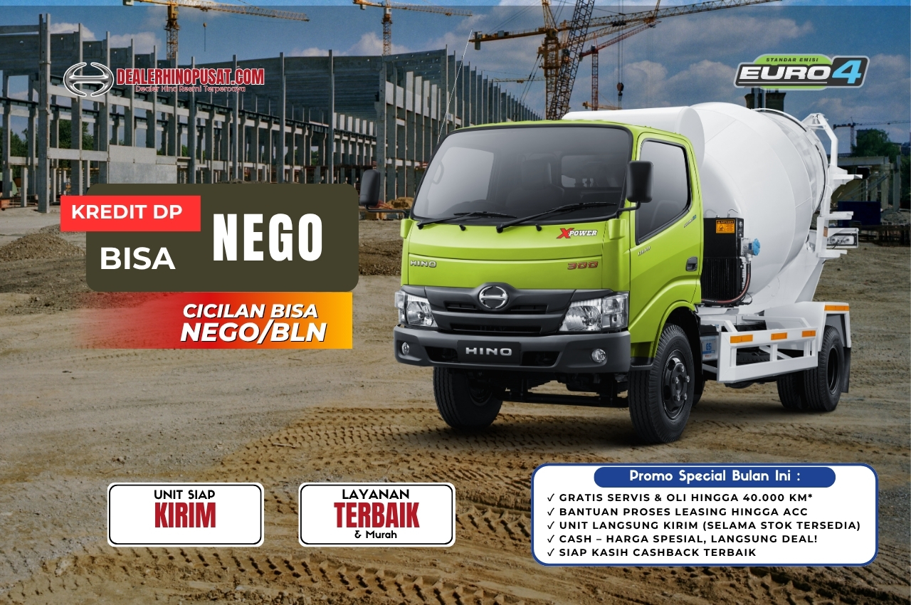 Truk Mixer Hino
